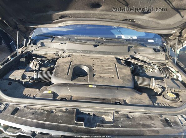 SALGS2RU0NA472123 2022 LAND ROVER RANGE ROVER Black უკანა ხედი