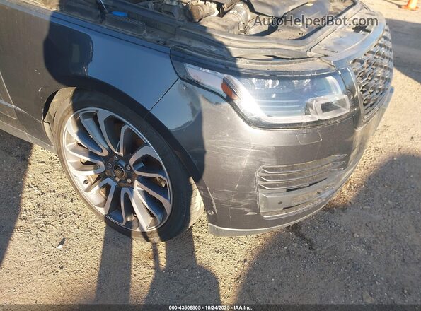 SALGS2RU0NA472123 2022 LAND ROVER RANGE ROVER Black წინა ხედი