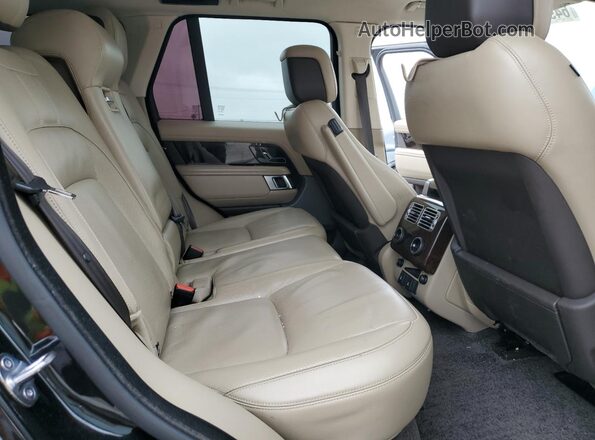SALGS2RU1LA402742 2020 LAND ROVER RANGE Black Rear interior view