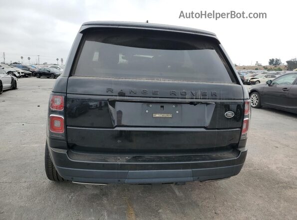 SALGS2RU1LA402742 2020 LAND ROVER RANGE Black Rear view