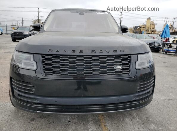 SALGS2RU1LA402742 2020 LAND ROVER RANGE Black Front view
