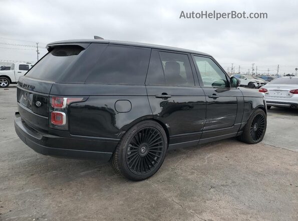 SALGS2RU1LA402742 2020 LAND ROVER RANGE Black Rear right