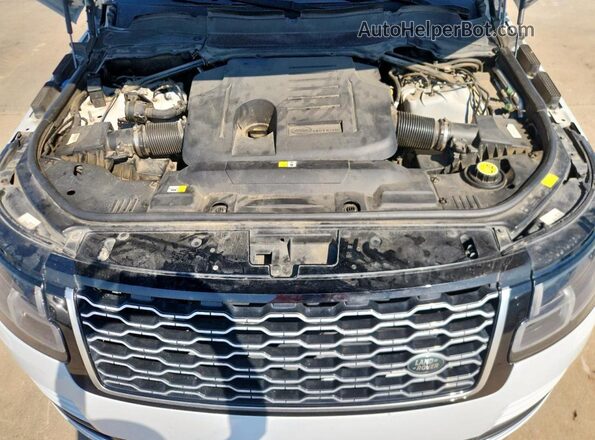 SALGS2RU1LA571319 2020 LAND ROVER RANGE White Widok komory silnika