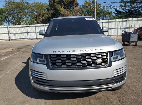 SALGS2RU2LA586525 2020 LAND ROVER RANGE Silver Դիմացի տեսք