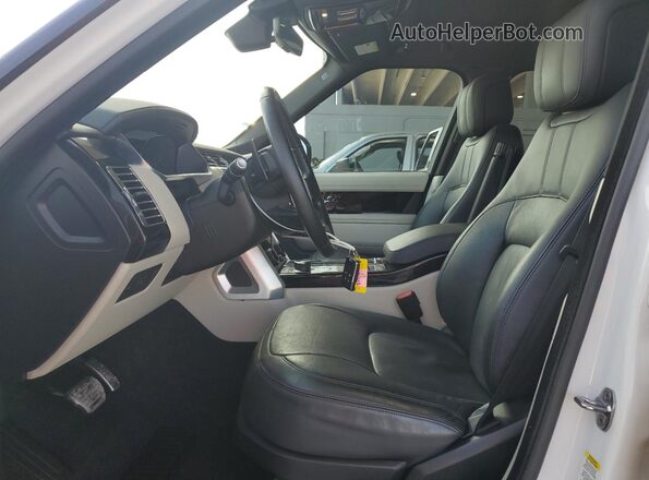 SALGS2RU2MA452843 2021 LAND ROVER RANGE White Vista interior delantera