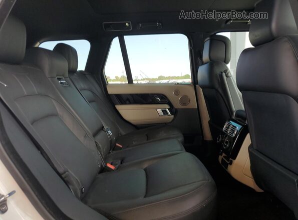 SALGS2RU2MA452843 2021 LAND ROVER RANGE White Vista interior trasera