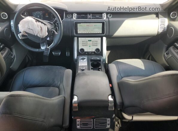 SALGS2RU2NA464685 2022 LAND ROVER RANGE White Вид панелі приладів