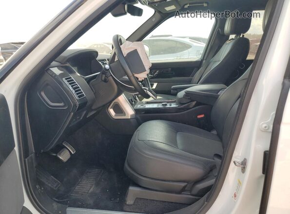 SALGS2RU2NA464685 2022 LAND ROVER RANGE White Вид салону спереду