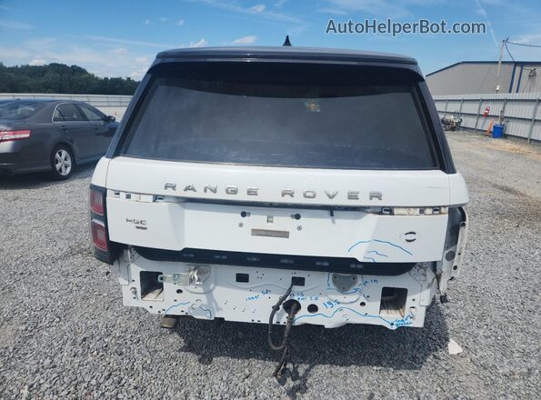SALGS2RU3LA570883 2020 LAND ROVER RANGE White Հետևի տեսք