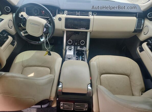 SALGS2RU3LA570883 2020 LAND ROVER RANGE White Առջևի վահանակի տեսք