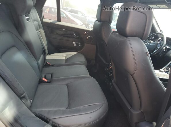 SALGS2RU3NA459799 2022 LAND ROVER RANGE Charcoal უკანა სავარძლების ხედი