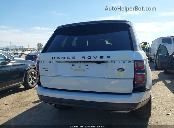 SALGS2RU3NA468390 2022 LAND ROVER RANGE ROVER White 