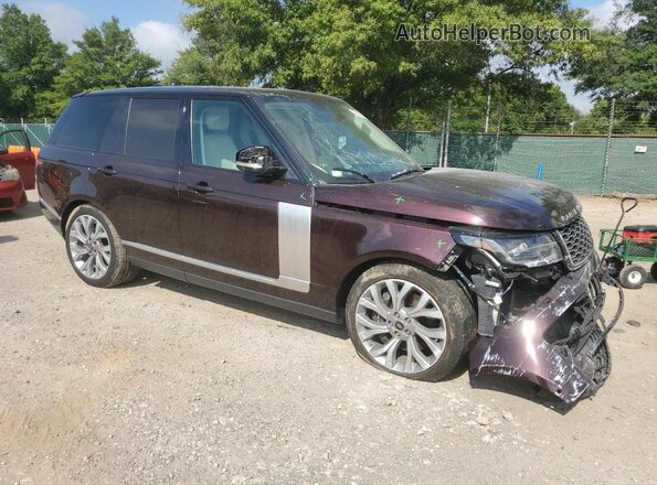 SALGS2RU6LA400100 2020 LAND ROVER RANGE Purple წინა მარჯვენა