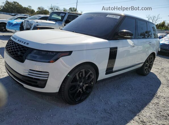 SALGS2RU6LA403482 2020 LAND ROVER RANGE White უკანა მარცხენა