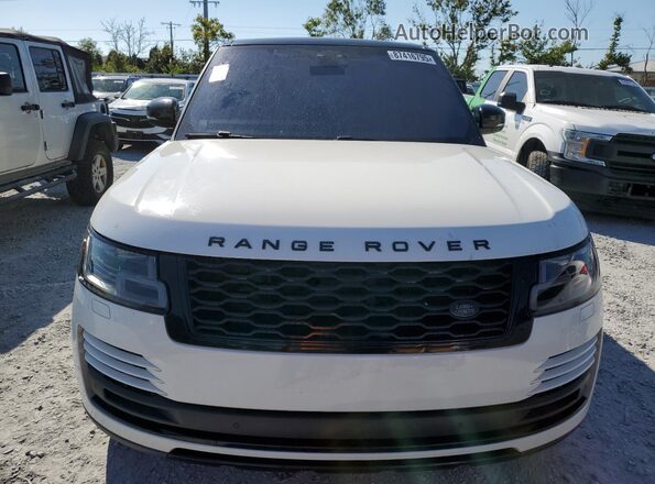 SALGS2RU6LA403482 2020 LAND ROVER RANGE White უკანა ხედი