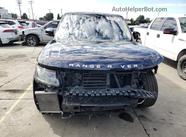 SALGS2RU8LA403337 2020 LAND ROVER RANGE Blue Դիմացի տեսք