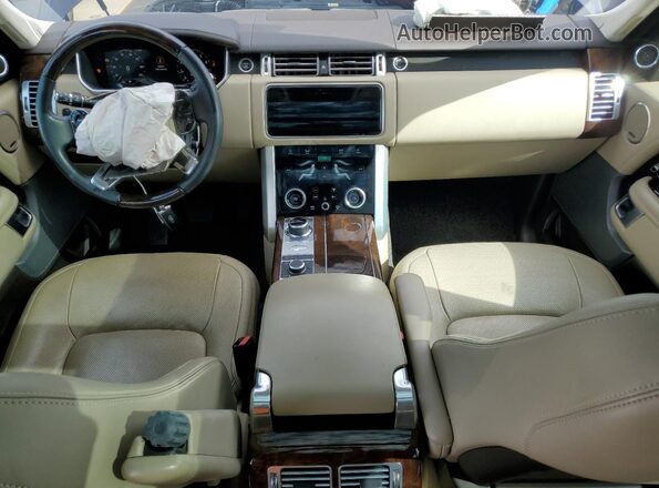 SALGS2RU8LA403337 2020 LAND ROVER RANGE Blue Առջևի վահանակի տեսք