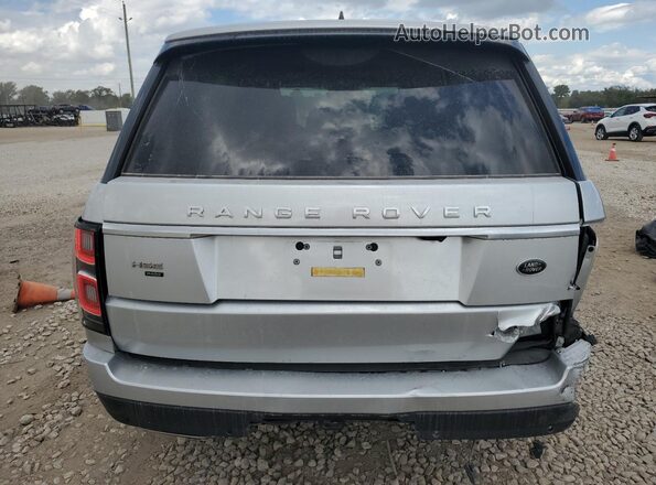 SALGS2RU9LA598607 2020 LAND ROVER RANGE Silver Widok z tyłu