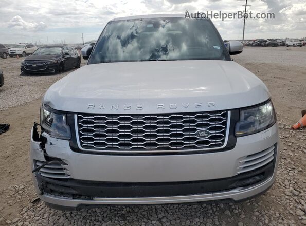 SALGS2RU9LA598607 2020 LAND ROVER RANGE Silver Widok z przodu