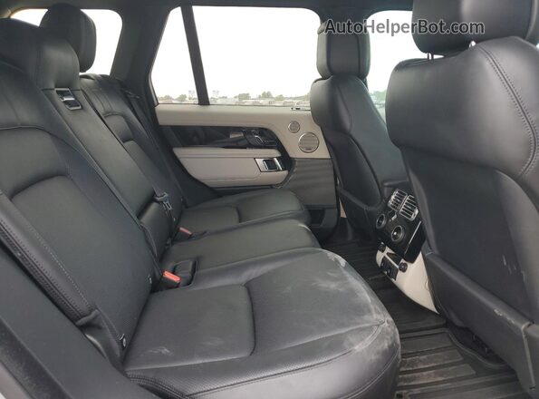 SALGS2RU9LA598607 2020 LAND ROVER RANGE Silver Widok tylnych siedzeń