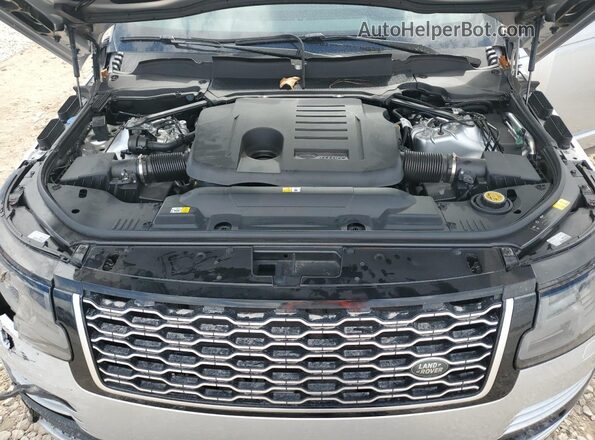 SALGS2RU9LA598607 2020 LAND ROVER RANGE Silver Widok wnętrza z tyłu