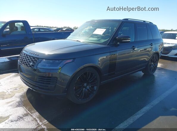 SALGS2SE3LA570160 2020 LAND ROVER RANGE ROVER Gray Vista tres cuartos delantera izquierda