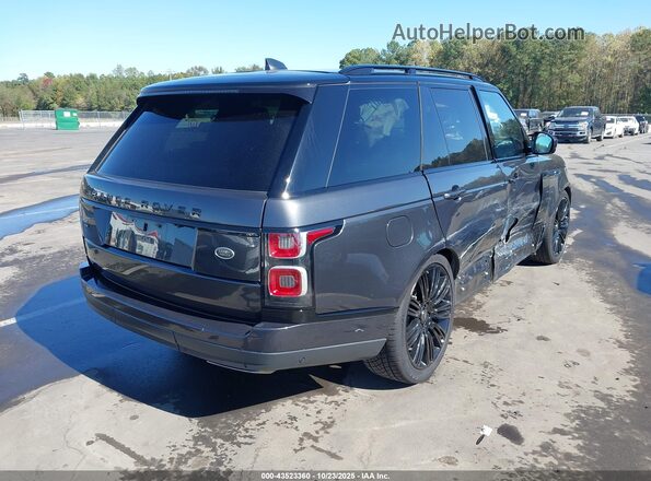 SALGS2SE3LA570160 2020 LAND ROVER RANGE ROVER Gray Trasero derecho