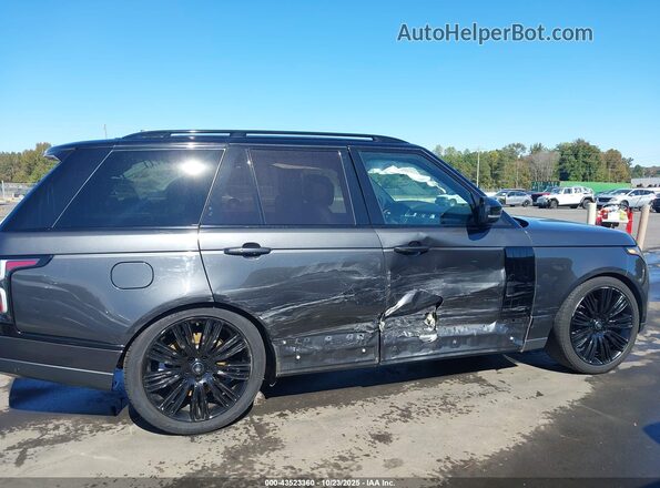 SALGS2SE3LA570160 2020 LAND ROVER RANGE ROVER Gray Vista interior trasera