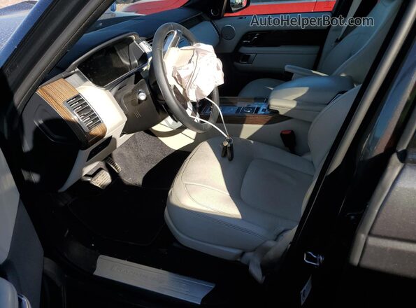 SALGS2SE3NA469722 2022 LAND ROVER RANGE Серый Вид салона спереди