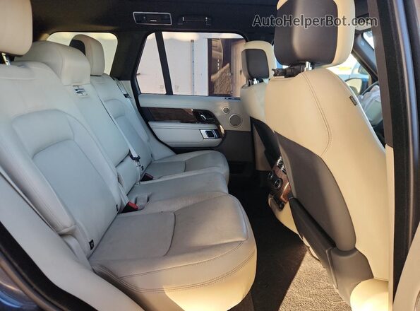 SALGS2SE3NA469722 2022 LAND ROVER RANGE Серый Вид задней части салона