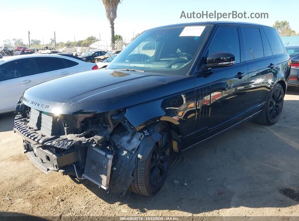 SALGS2SE7MA429044 2021 LAND ROVER RANGE ROVER Black Передня ліва чверть
