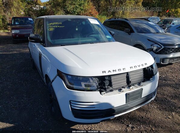 SALGS2SV1KA552271 2019 LAND ROVER RANGE ROVER Белый Вид спереди