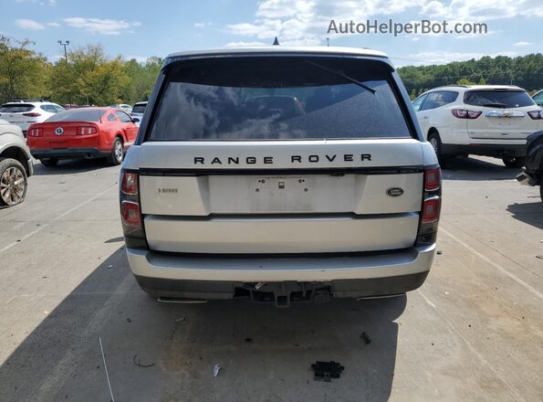 SALGS2SV2JA515714 2018 LAND ROVER RANGE Серебряный 