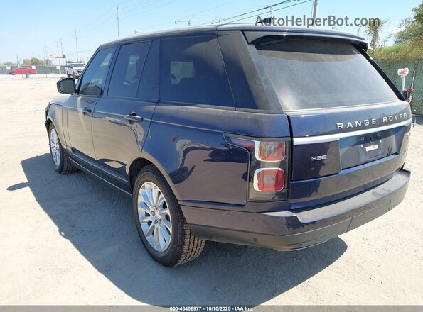 SALGS2SV5JA386562 2018 LAND ROVER RANGE ROVER Blue Հետևի ձախ