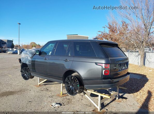 SALGS2SV7KA567082 2019 LAND ROVER RANGE ROVER Black Tył lewy