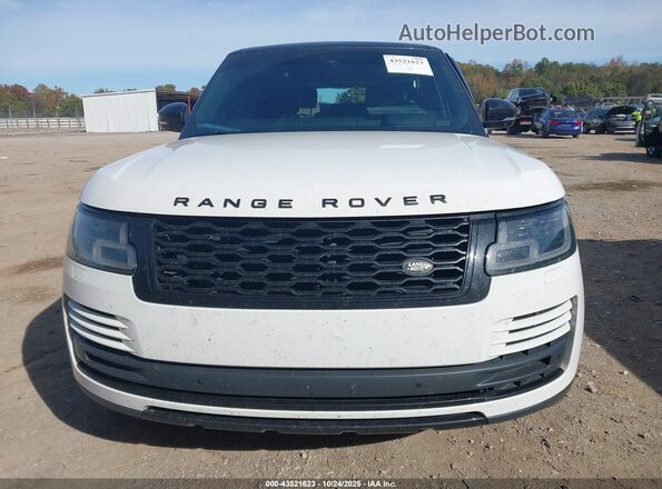 SALGS5SE3LA569298 2020 LAND ROVER RANGE ROVER White Widok zestawu wskaźników
