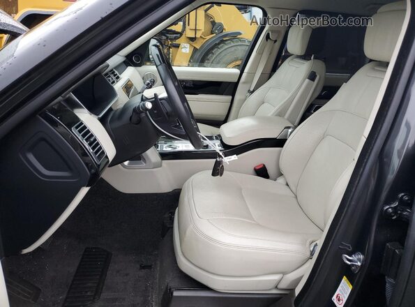 SALGS5SE7LA403110 2020 LAND ROVER RANGE Gray Սալոնի դիմացի տեսք