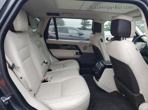 SALGS5SE7LA403110 2020 LAND ROVER RANGE Gray Սալոնի հետևի տեսք