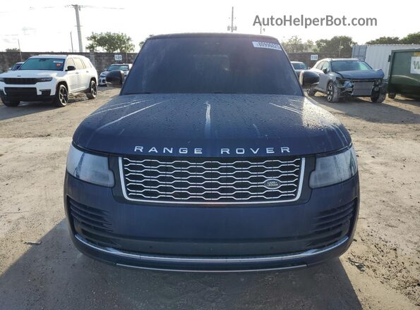 SALGV2SE8MA444269 2021 LAND ROVER RANGE Blue Դիմացի տեսք