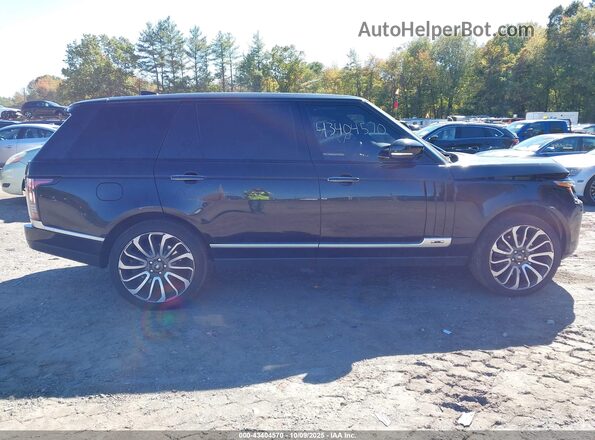 SALGV5FE8HA366108 2017 LAND ROVER RANGE ROVER Black 