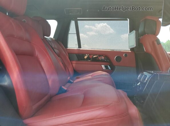 SALGV5SE0LA579598 2020 LAND ROVER RANGE Black Rear interior view