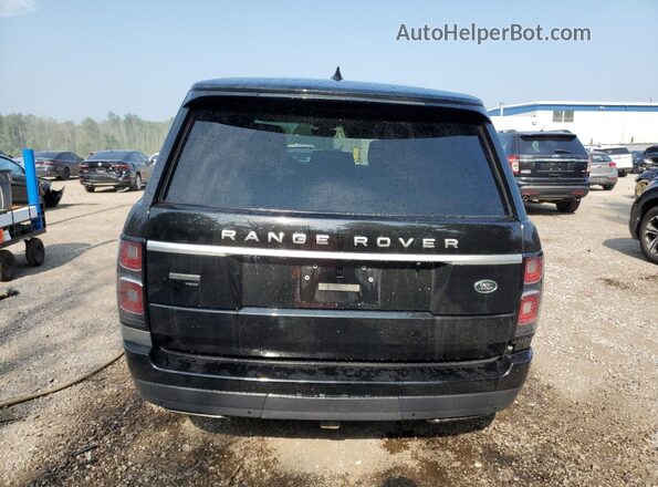 SALGV5SE0LA579598 2020 LAND ROVER RANGE Black Rear view