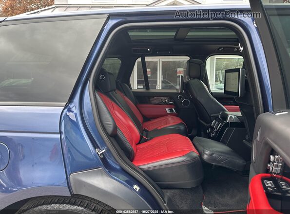 SALGW2REXMA443157 2021 LAND ROVER RANGE ROVER Синий Вид наклейки с VIN-кодом