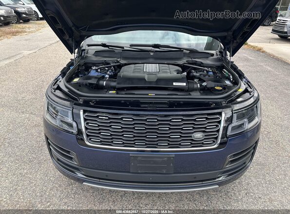 SALGW2REXMA443157 2021 LAND ROVER RANGE ROVER Синий Вид сзади