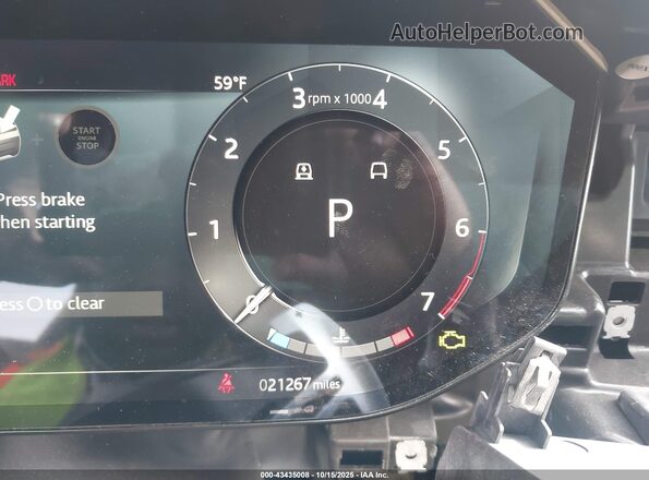 SALKP9FU0PA023147 2023 LAND ROVER RANGE ROVER White უკანა სავარძლების ხედი