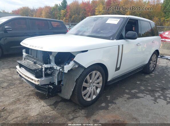SALKP9FU0PA023147 2023 LAND ROVER RANGE ROVER White წინა მარცხენა ხედი სამი მეოთხედიდან