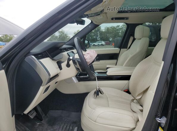 SALKP9FU8PA050919 2023 LAND ROVER RANGE Black წინა სალონის ხედი