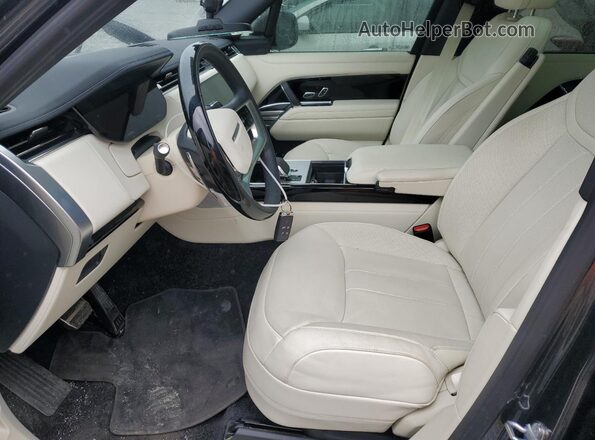 SALKPBE94SA276310 2025 LAND ROVER RANGE Black Front interior view