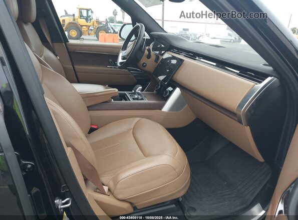 SALKPBFU4PA084430 2023 LAND ROVER RANGE ROVER Black Front interior view