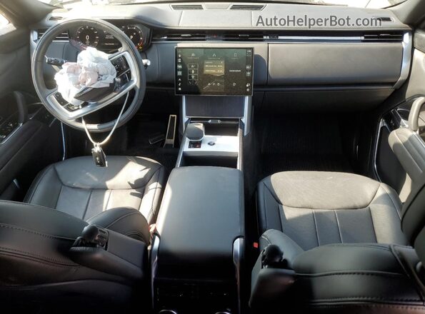 SALKPBFU5SA272639 2025 LAND ROVER RANGE Black Dashboard view